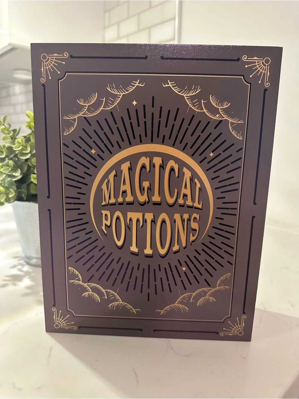 Target Bullseye Playground Halloween 2026 Wood Book Decor - Magical Potions